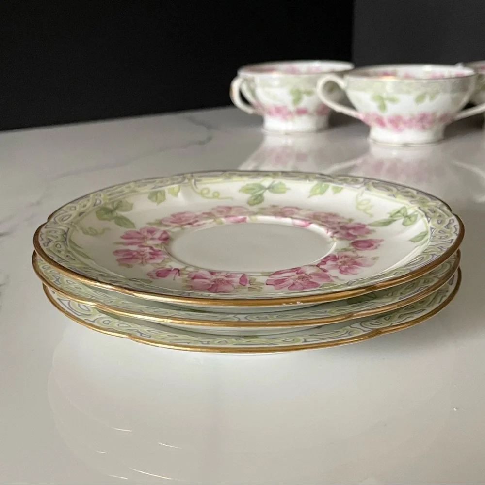 Limoges set pink